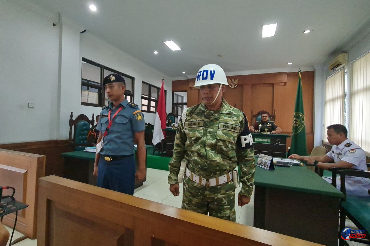 Terungkap di Sidang, Perwira TNI AL Beli Sabu 3 Kali dari Rekannya, Dikirim Pakai Pesawat Militer