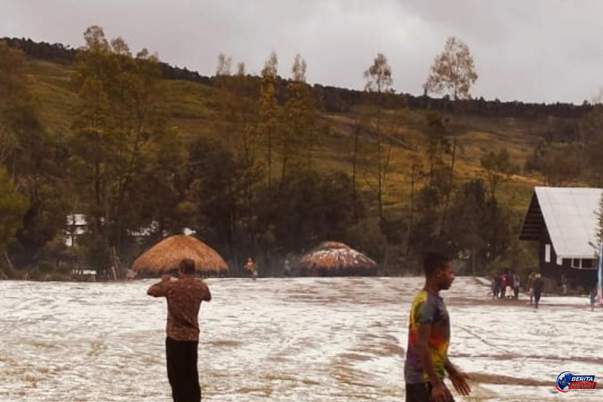 Hujan Es Terjang Tiga Distrik di Lanny Jaya, Tanaman Warga Rusak dan Picu Ancaman Krisis Pangan