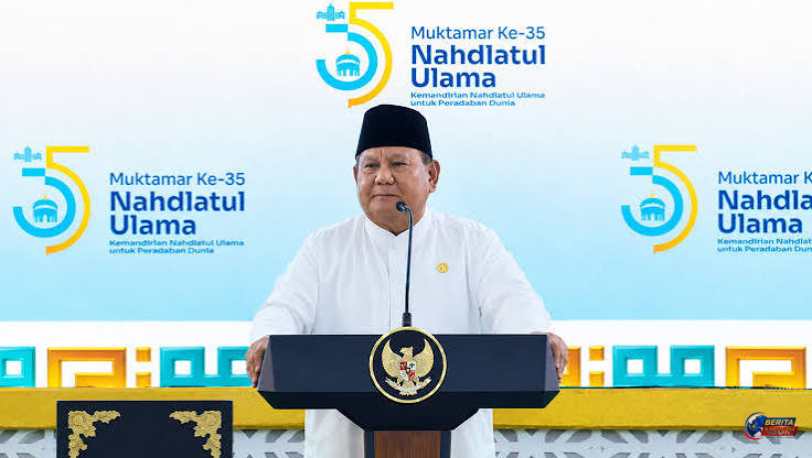 Prabowo: Pemerintah Harus Dekat dengan NU dan Muhammadiyah agar Indonesia Bangkit dan Tetap Aman