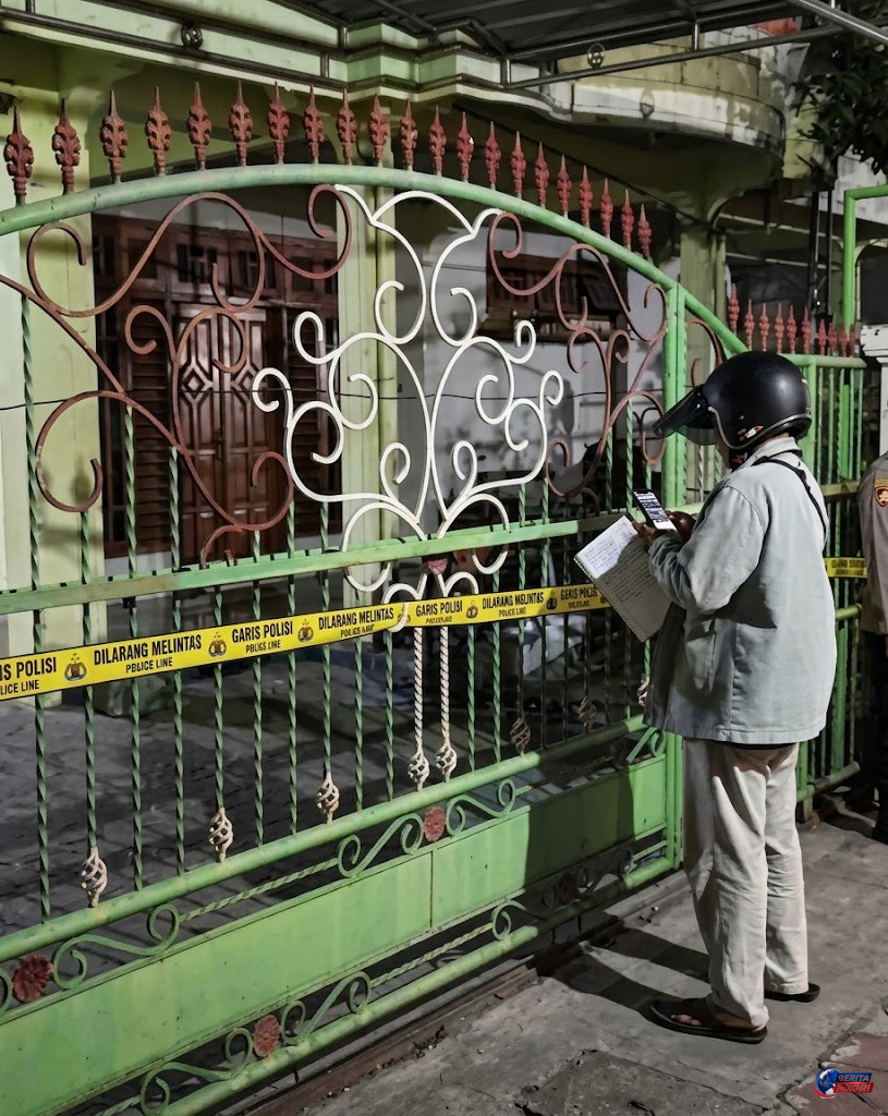 Polisi Olah TKP Rumah Dwi Bagus Martono di Madiun, Dua Korban Diduga Dibunuh dan Jasadnya Dibakar